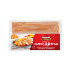 R - SOLMAZ SLICED SMOKED CHICKEN MACON (HALAL) 12 OZ (340GR)