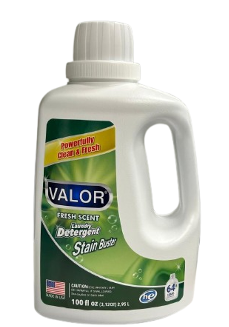 Valor Laundry Detergent Fresh Scent 100 fl oz