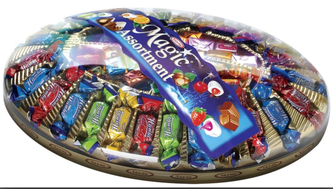 Bonart Chocolate Magic Assortment Elips 24.8 oz (709 gr)