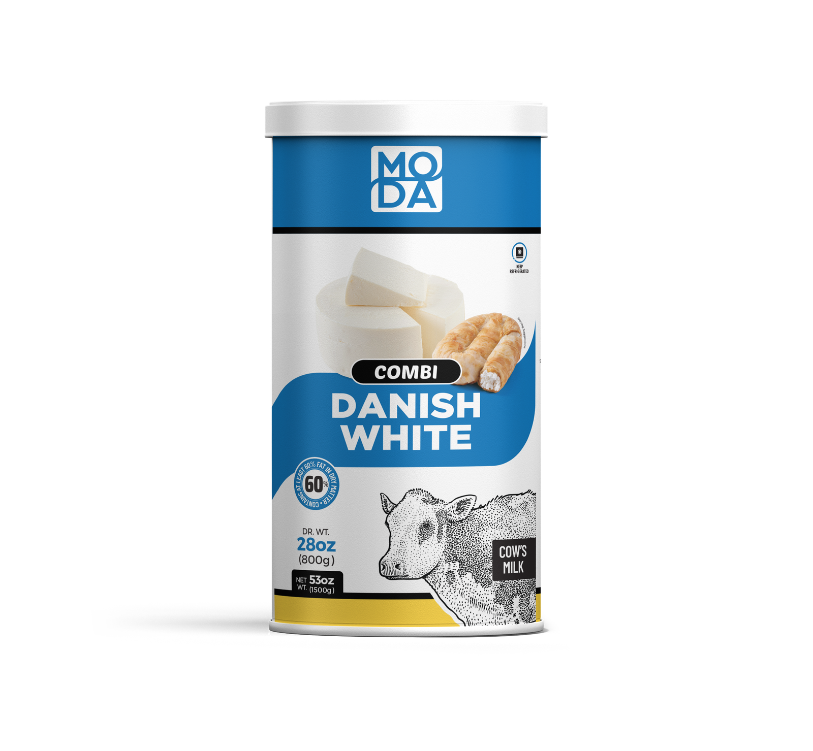 Moda Danish Cheese 800G
