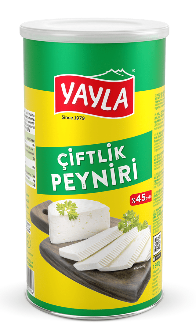 YAYLA WHITE CHEESE 28.2 OZ (800g) %45 FAT - TULUMBA
