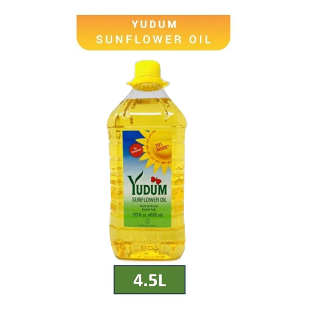 Yudum Sunflower Oil – 4.5 L (152.16 fl oz) - TULUMBA