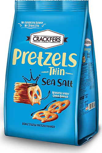 Bifa Crackfers Pretzel Crackers with Sea Salt 5.29oz