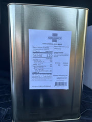 Gourmet 212 sunflover oil-Evoo blend 4.75 gallon (18 lt)