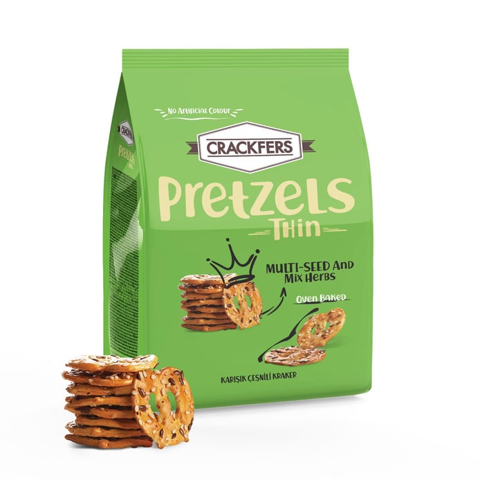 Bifa Crackfers Pretzel Mix Flavored 5.29 oz