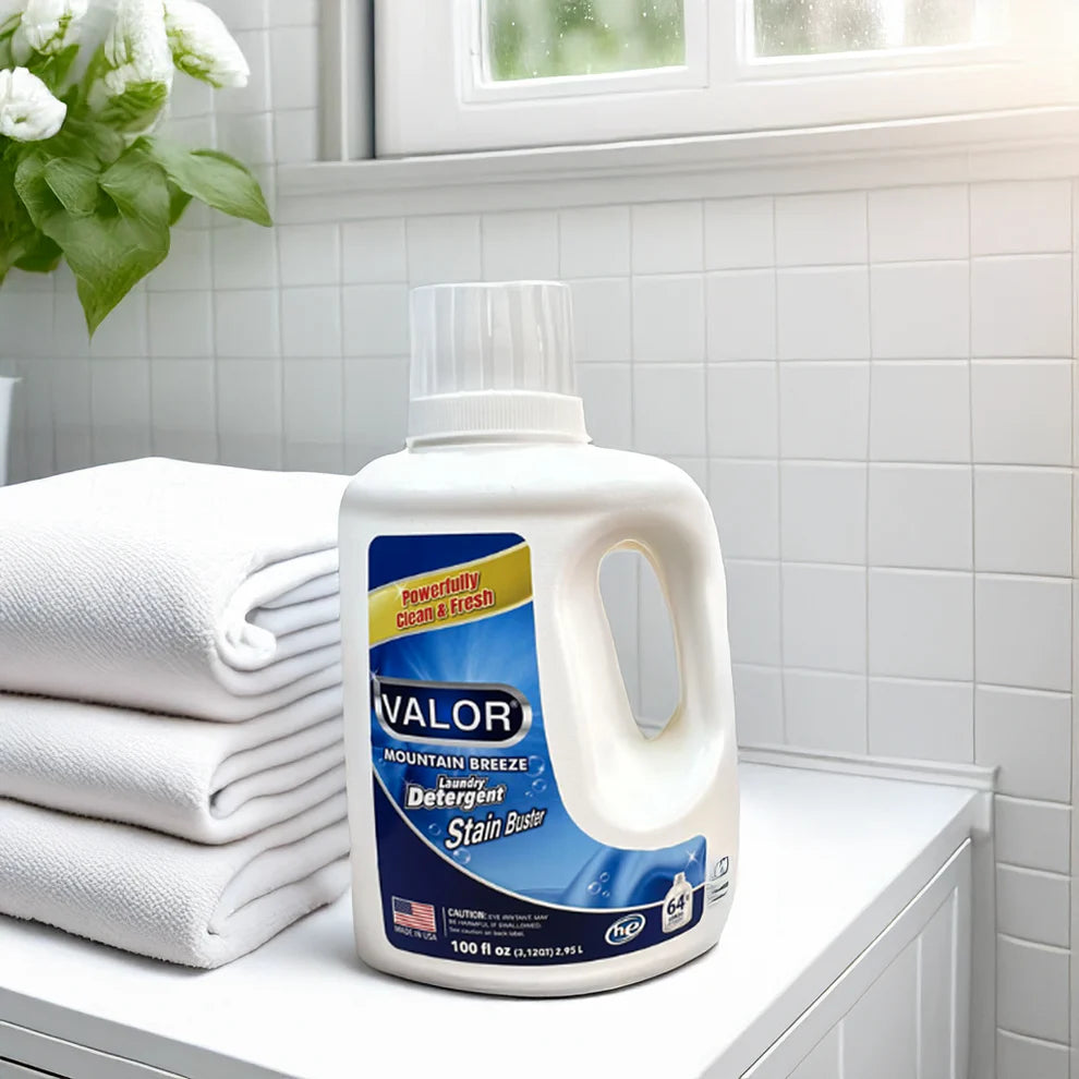 Valor Laundry Detergent Mountain Breeze 100 fl oz