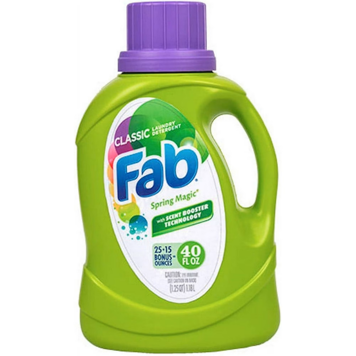 Fab Laundry Detergent - Spring Magic 40 Oz