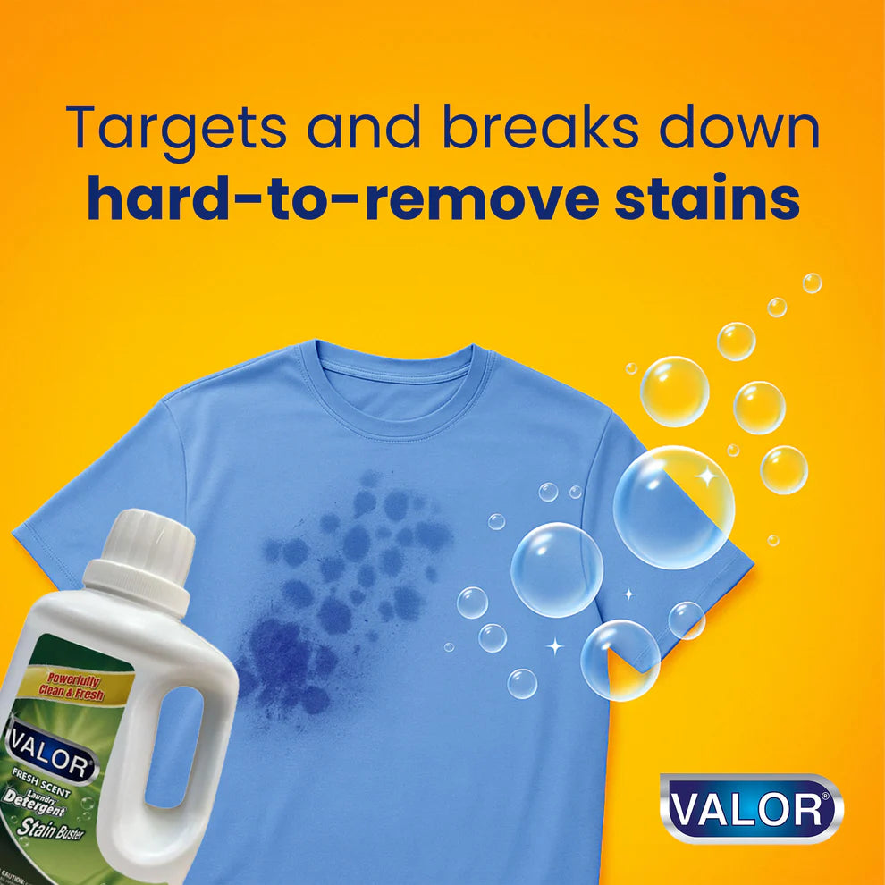 Valor Laundry Detergent Fresh Scent 100 fl oz