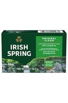 IRISH SPRING BAR SOAP ORIGINAL 3.75oz - TULUMBA