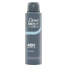 Dove Body Spray Classic for Men 5.07 fl oz (150 ml)