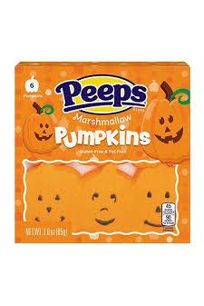 PUMPKIN PEEPS MARSHMALLOW 3ct - TULUMBA