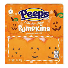 PUMPKIN PEEPS  MARSHMALLOW 30 PCS