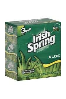 IRISH SPRING BAR SOAP ALOE VERA 3.75oz/3/18 - TULUMBA