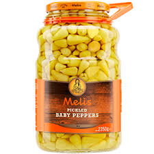 MELIS PICKLED BABY PEPPERS 2650 ML ( 89.6 FL OZ)