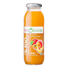 BEN ORGANIC PEACH,APPRICOT & APPLE JUICE 250 ML