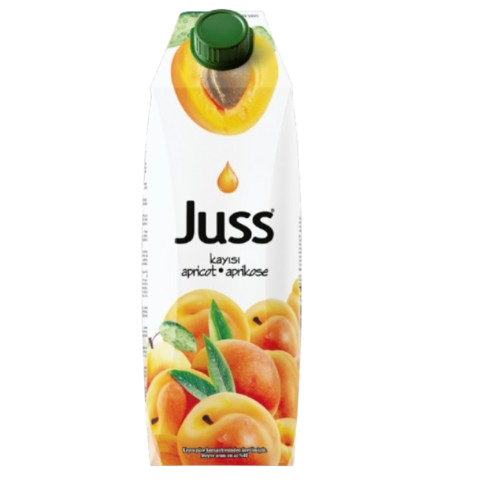 Juss Apricot Fruit Juice Tetra Pack 33.8 fl oz  (1000ml)