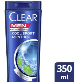 CLEAR MEN SHAMPOO 350 ML (11.8oz - COOL SPORT MENTHOL)