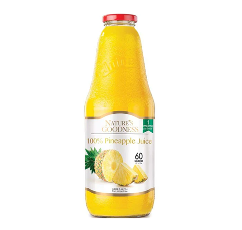 Nature`s Goodness Pineapple Juice | 33.82 fl oz