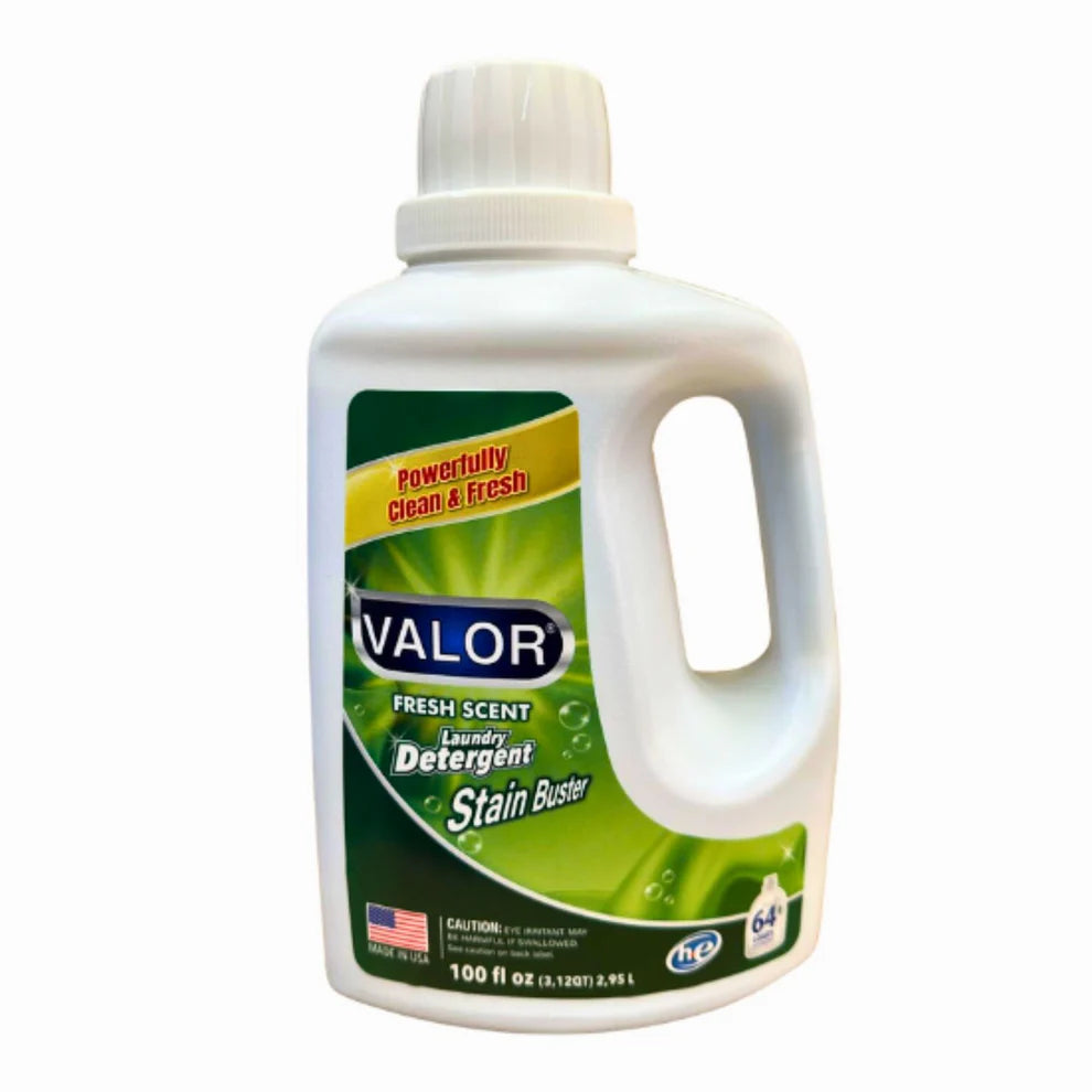 Valor Laundry Detergent Fresh Scent 100 fl oz