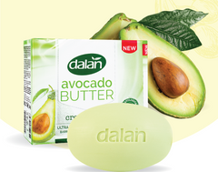 Dalan Cream Soap Avocado Butter 3X90 g (3.2 Oz)