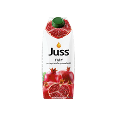 JUSS POMEGRANATE FRUIT DRINK 33.8 OZ (1000ML)  (TETRA PACK)