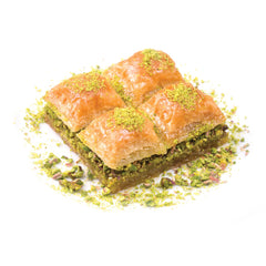 Moda Baklava, Square Slice with Pistachio, 54pcs, 6lbs (2700g)