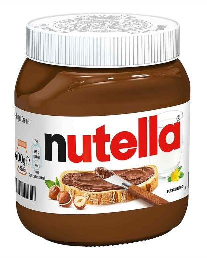 Nutella Hazelnut Spread (400g) 14.11oz | SMALL GLASS