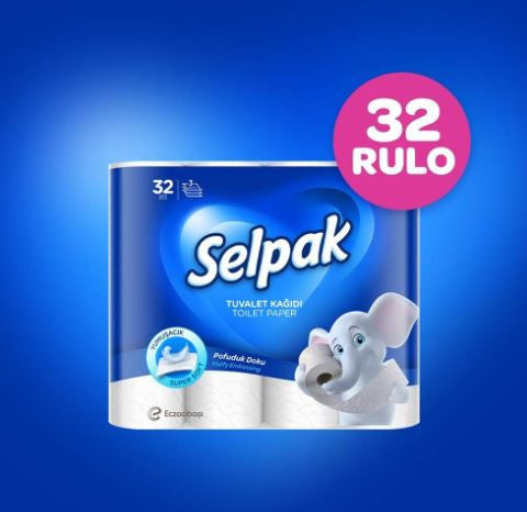 SELPAK TOILET PAPER 3-PLY | 32 ROLLS