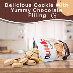 Nutella Biscuits – Crunchy Cookies Filled with Creamy Nutella, 304g