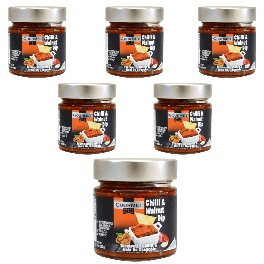 Chili Walnut Dip (Muhammara) 7oz (6 Pack)