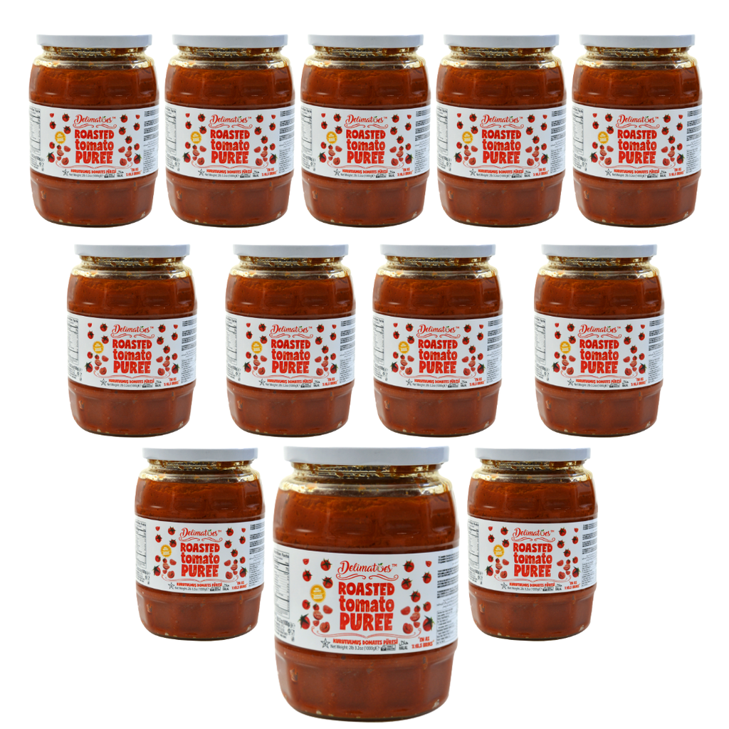 Roasted Tomato Puree 32oz (12 Pack) - Gourmet212