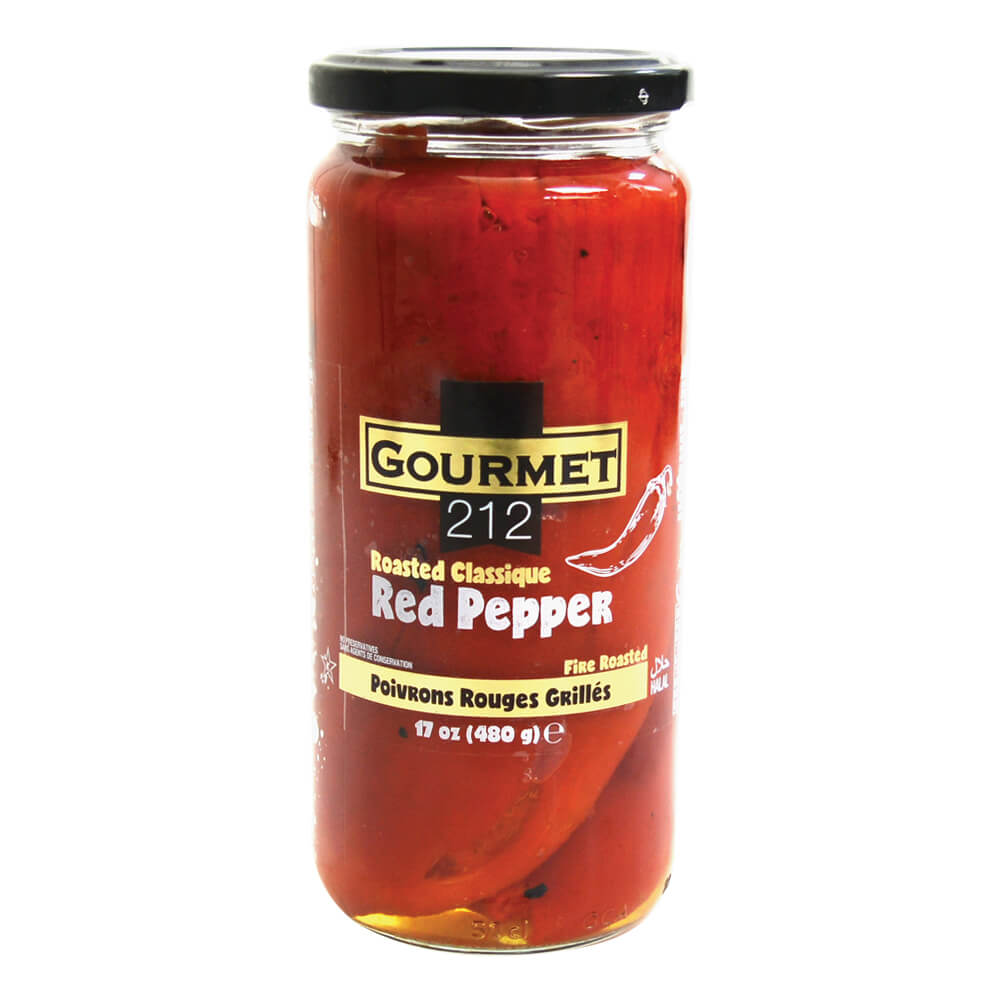 Fire Roasted Red Peppers 17oz