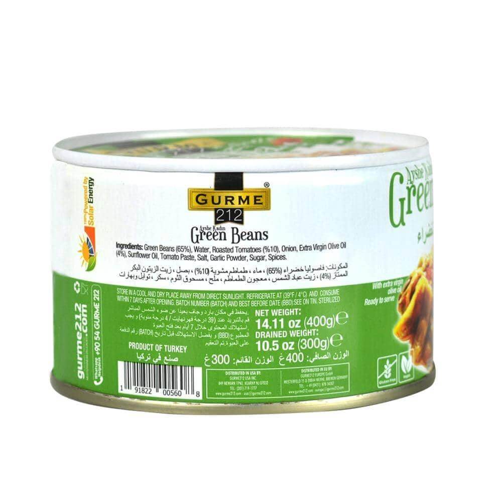 Ayshe Kadin Green Beans in Olive Oil 14.11oz (12 Pack) - Gourmet212