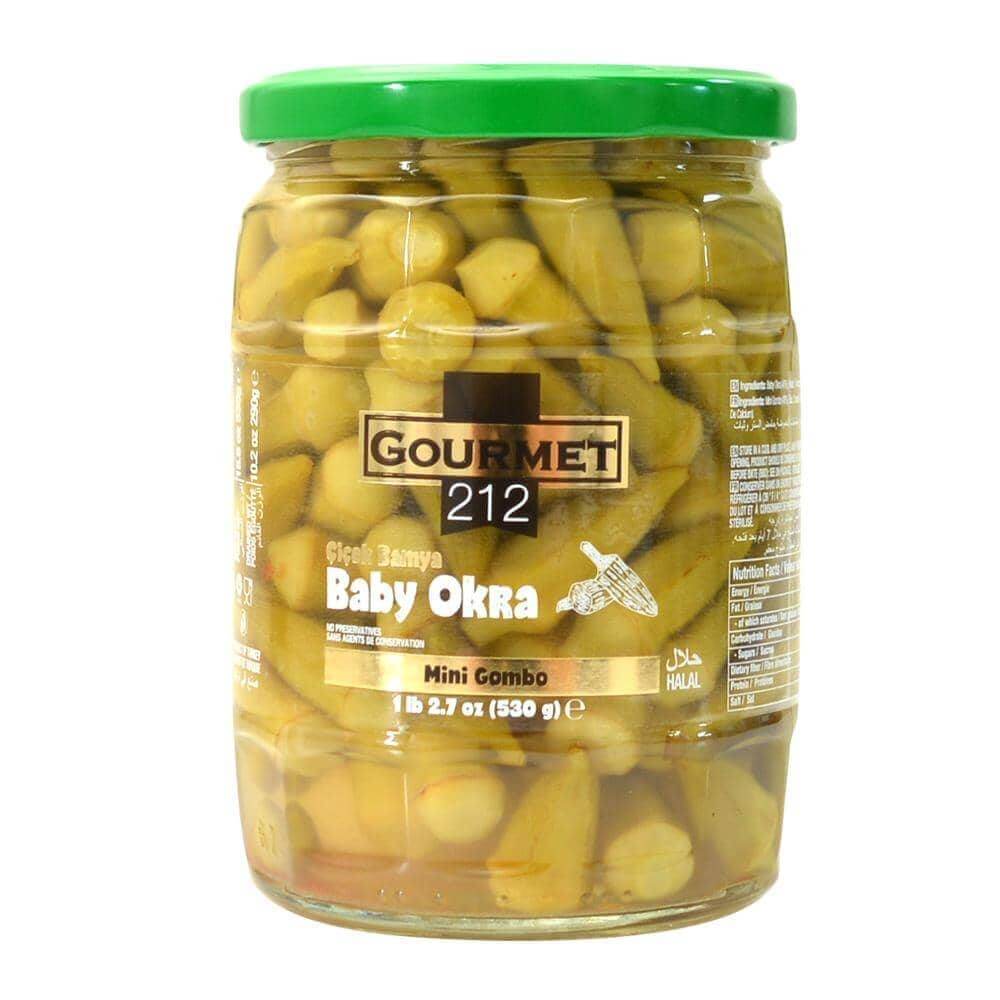 Baby Okra 18.6oz (12 Pack) - Gourmet212