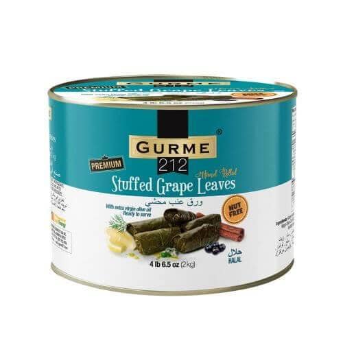 Premium Stuffed Grape Leaves 4.6lb (12 Pack) - Gourmet212