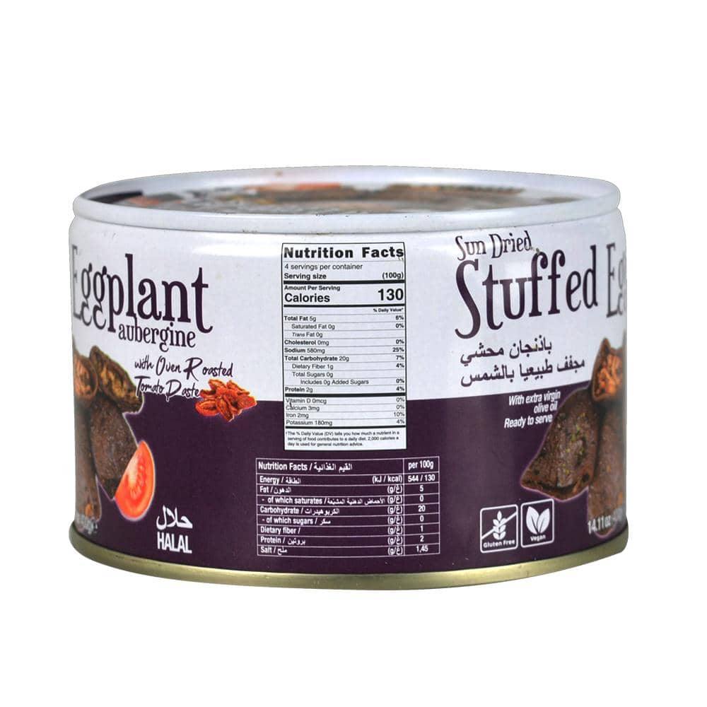 Sun Dried Stuffed Eggplant 14.11oz - Gourmet212